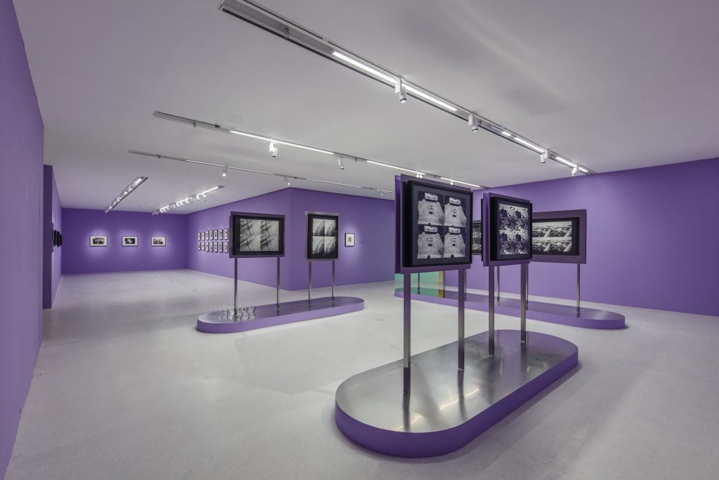 An installation view of 'Becoming Andy Warhol' at UCCA Edge, Shanghai. Courtesy of UCCA Center for Contemporary Art.