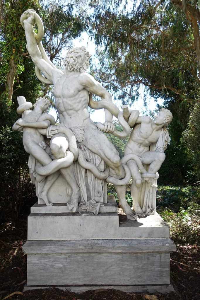 The Laocoön Group in its unvandalized state. Photo: Fine Arts Museums of San Francisco.