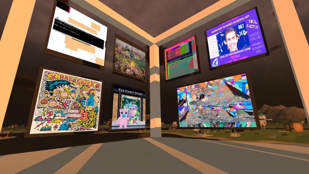 The Museum of Crypto Art in Somnium Space. Image courtesy Museum of Crypto Art.