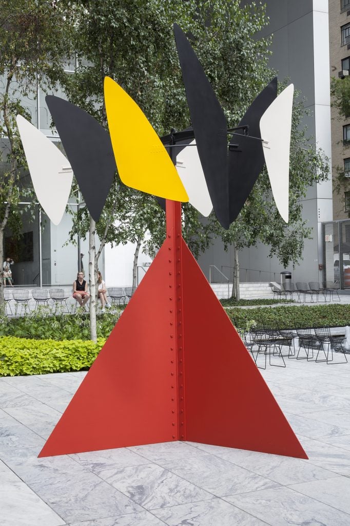 Alexander Calder, <em>Sandy’s Butterfly</em> (1964). Collection of the Museum of Modern Art, New York, gift of the artist. Photo ©2021 Calder Foundation, New York/Artists Rights Society (ARS), New York.