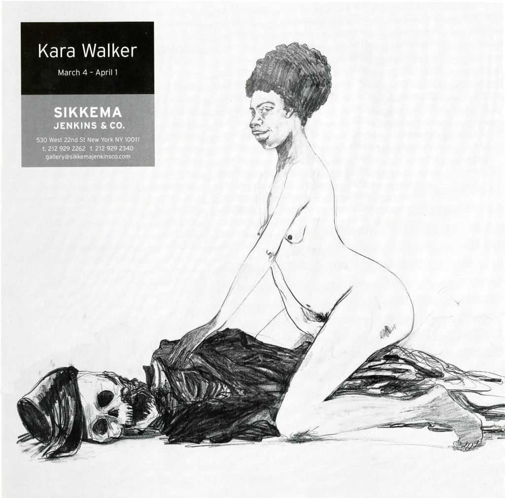 Kara Walker, Sikkema Jenkins & Co, Artforum Advertisement, 2006. Courtesy online Gallery 98.