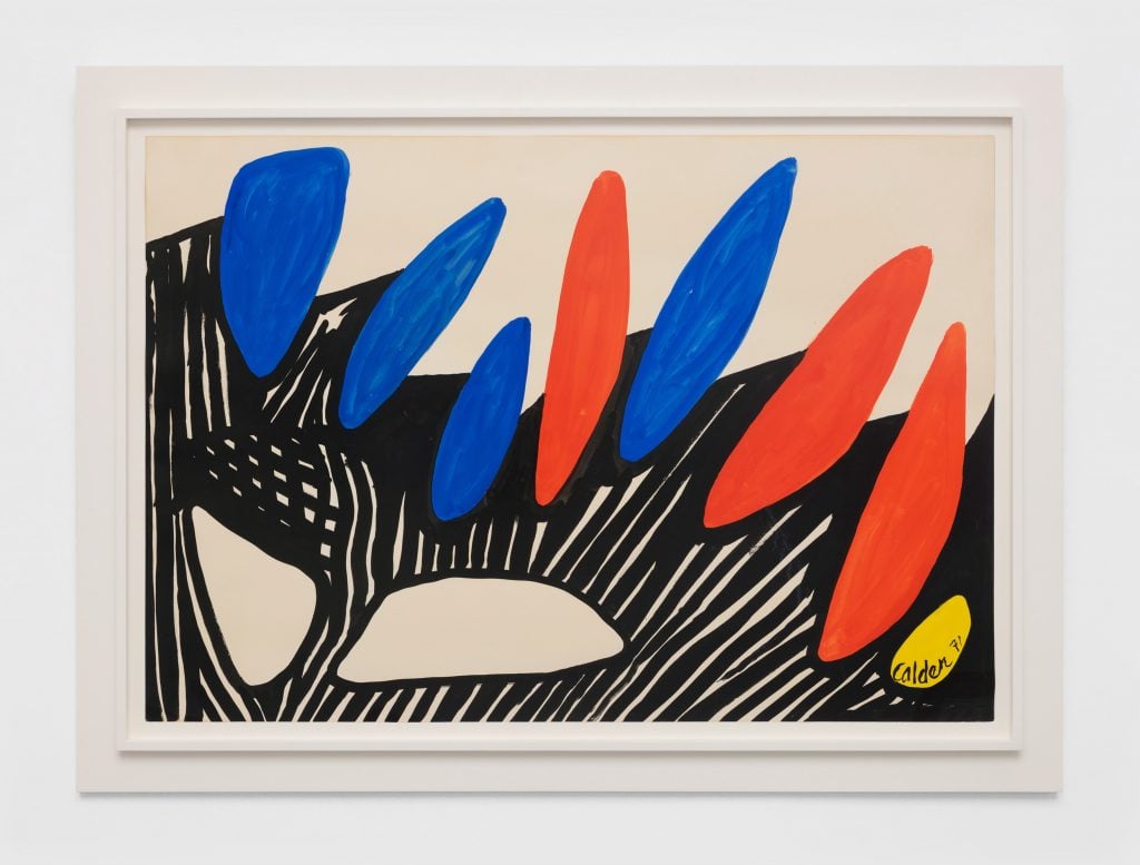 Alexander Calder, Dolmens (1971). Courtesy of Zeit Contemporary Art, New York.