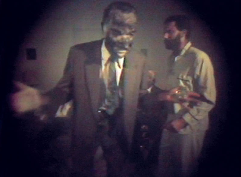 Ulysses Jenkins, <i>Two Zone Transfer</I> (1979), video still. Courtesy of the artist and Electronic Arts Intermix. 