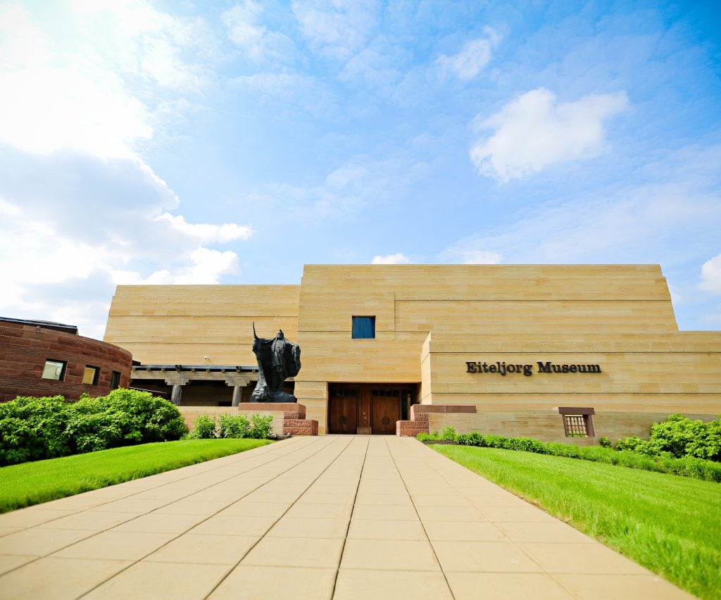 Exterior front building photo of the Eiteljorg Museum of American Indians and Western Art Image courtesy of Jessica Strickland Photography, 2013.