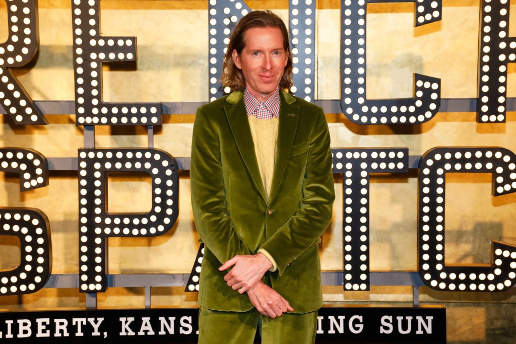 Wes Anderson attends the "The French Dispatch" Italian preview photocall at Fondazione Prada on November 4, 2021 in Milan, Italy. (Photo by Lorenzo Palizzolo/Getty Images)