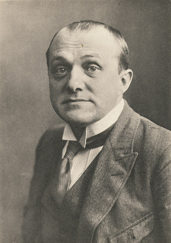 Max Beckmann, 1922. Photograph by Hans Möller.
