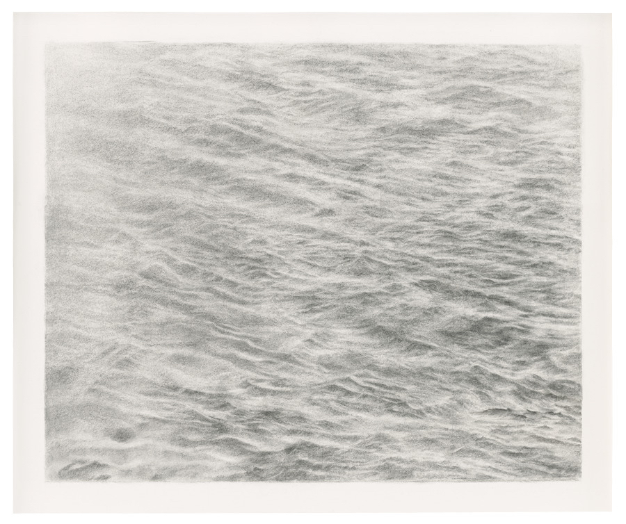 Vija Celmins, <em>Untitled (Ocean)</em>, 2014. Jack Shear Collection, ©Vija Celmins, courtesy Matthew Marks Gallery.