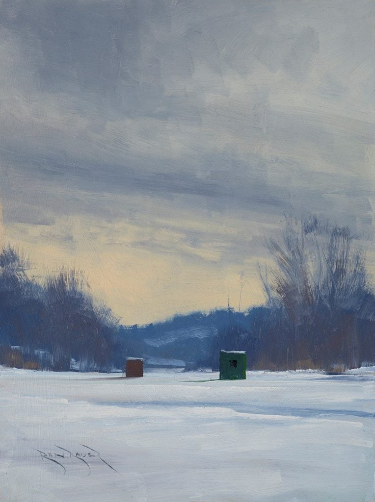Ben Bauer, Coming Home (2021). Courtesy of Rehs Galleries, Inc.