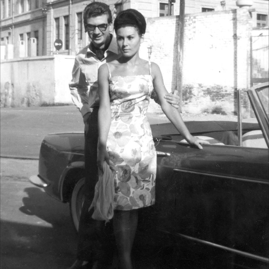 Lia and Marcello Rumma, Salerno, 1964. Courtesy of Archivio Lia Incutti Rumma.