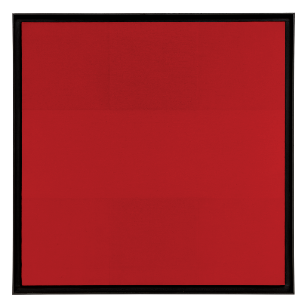 Ad Reinhardt, Abstract Painting, Red (1953). ©2021 Estate of Ad Reinhardt/Artists Rights Society (ARS), New York.