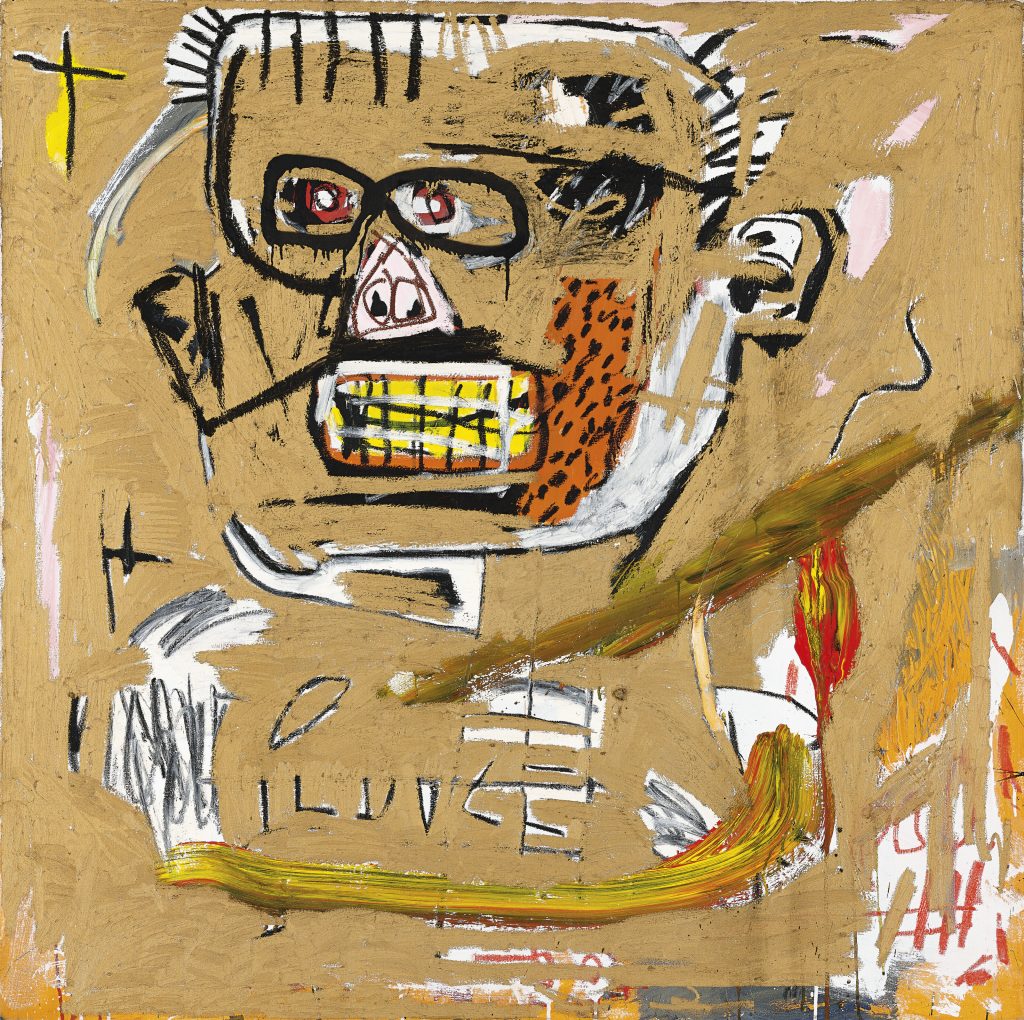 Jean-Michel Basquiat, Il Duce (1982). Courtesy of Christie's Images, Ltd.