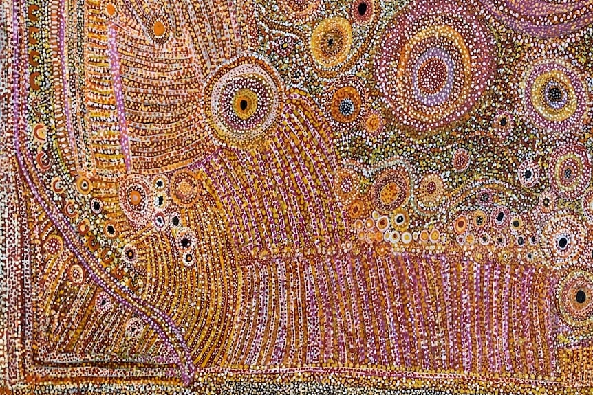 Eva Nagomarra, Kukatja Ngurra (2020). Collection of Warlayirti Arts - Balgo. Photo courtesy of the South Australian Museum, Adelaide..