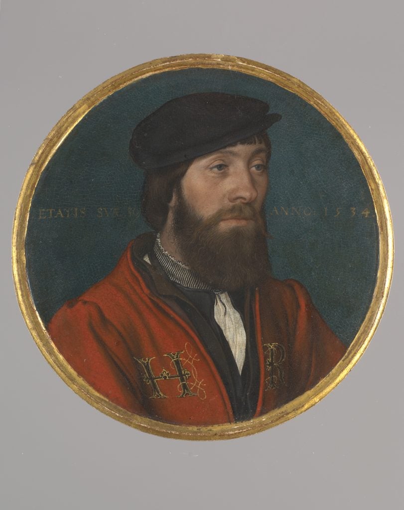 Hans Holbein the Younger, <i>A Court Official of Henry VIII</i> (ca. 1534). Courtesy of the Morgan Library and Museum.