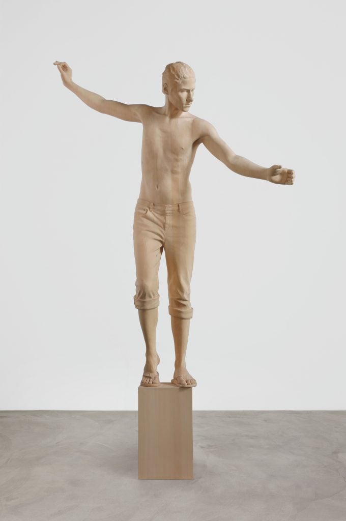 Charles Ray, <i>Archangel</i>, (2021). Collection of the artist, courtesy Matthew Marks Gallery; photograph by Takeru Koroda © Charles Ray, Courtesy Matthew Marks Gallery.
