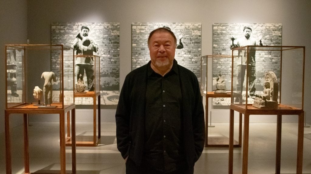 Ai Weiwei, 2022. Photo: Helen Dickman.