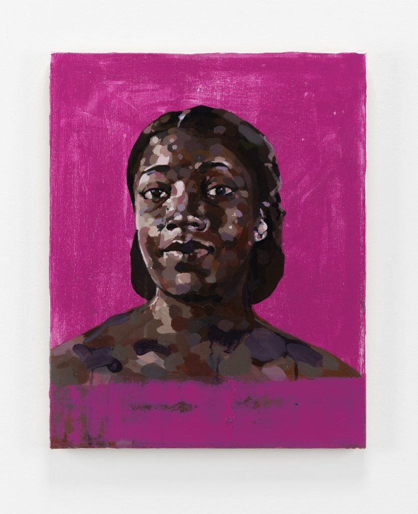 Jeremy Okai Davis, Thelma Study (Thelma Street Johnson) (2020). Courtesy of Elizabeth Leach Gallery.