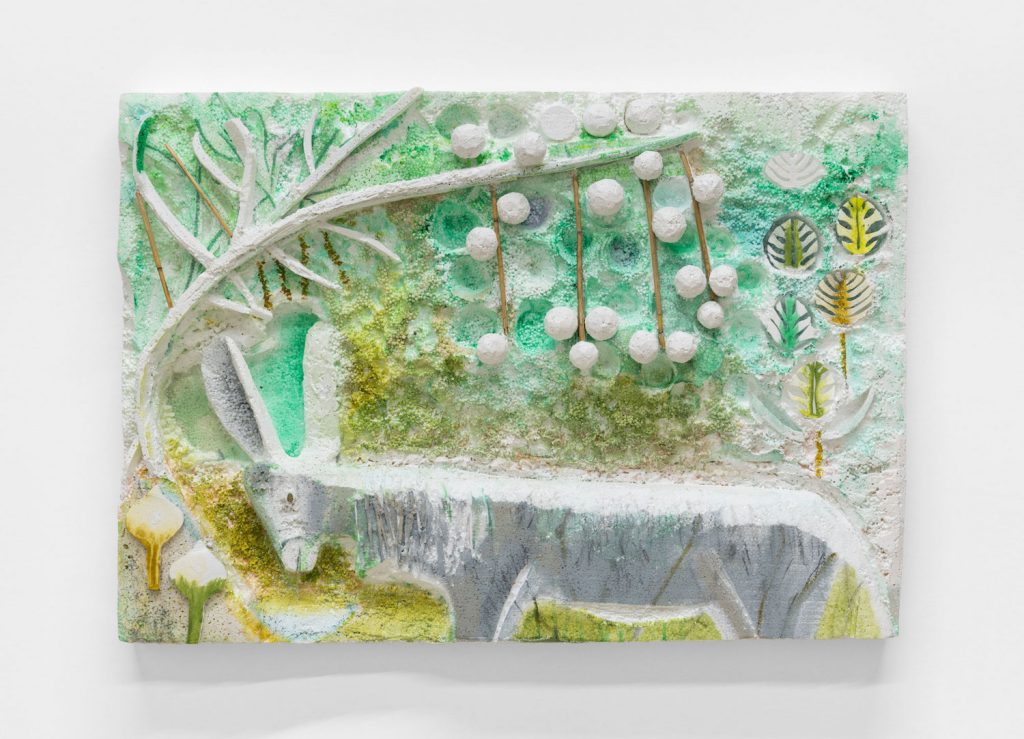 Lin May Saeed, Hemar Relief(2022). Image courtesy the artist and Chris Sharp Gallery.