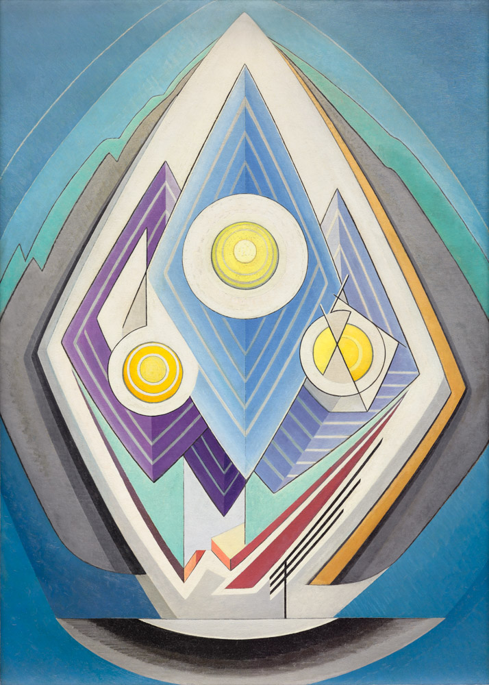 Lawren Harris, Painting No. 4 , c. 1939 Oil on canvas, 51 x 36 5/ 8 in. Collection of the Art Gallery of Ontario, Toronto. Purchase, 1984