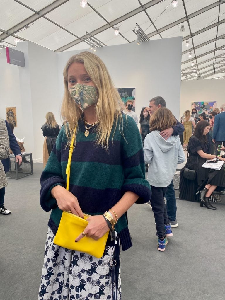 Gwyneth Paltrow at Frieze Los Angeles. Photo by Sarah Cascone.