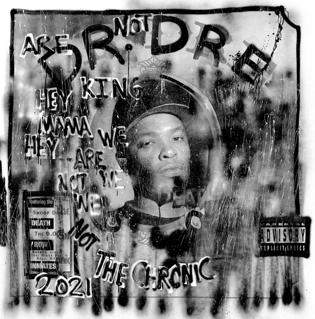 Adam Pendleton, Untitled (Dr. Dre, The Chronic) 2021.