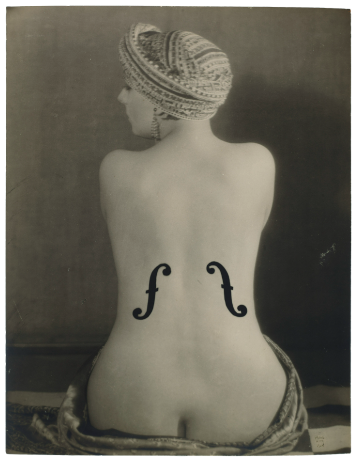 Man Ray, Le Violon d’Ingres (1924). Photo: Christie's.