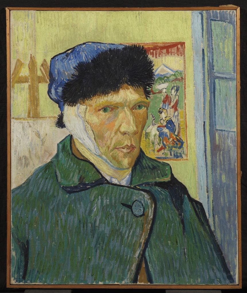 Vincent van Gogh (1853 - 1890), Self-Portrait with Bandaged Ear, January 1889, The Courtauld Gallery, London (Samuel Courtauld Trust)