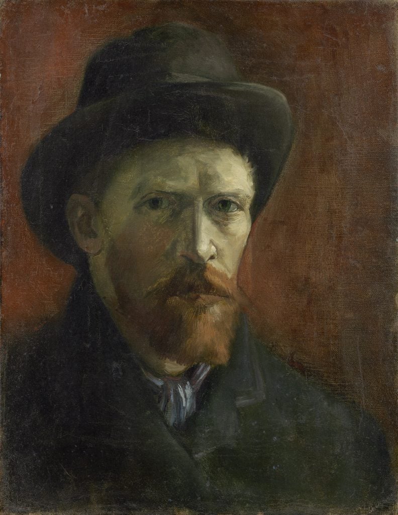 Vincent van Gogh (1853 - 1890), Self-Portrait, September 1889, National Gallery of Art, Washington DC