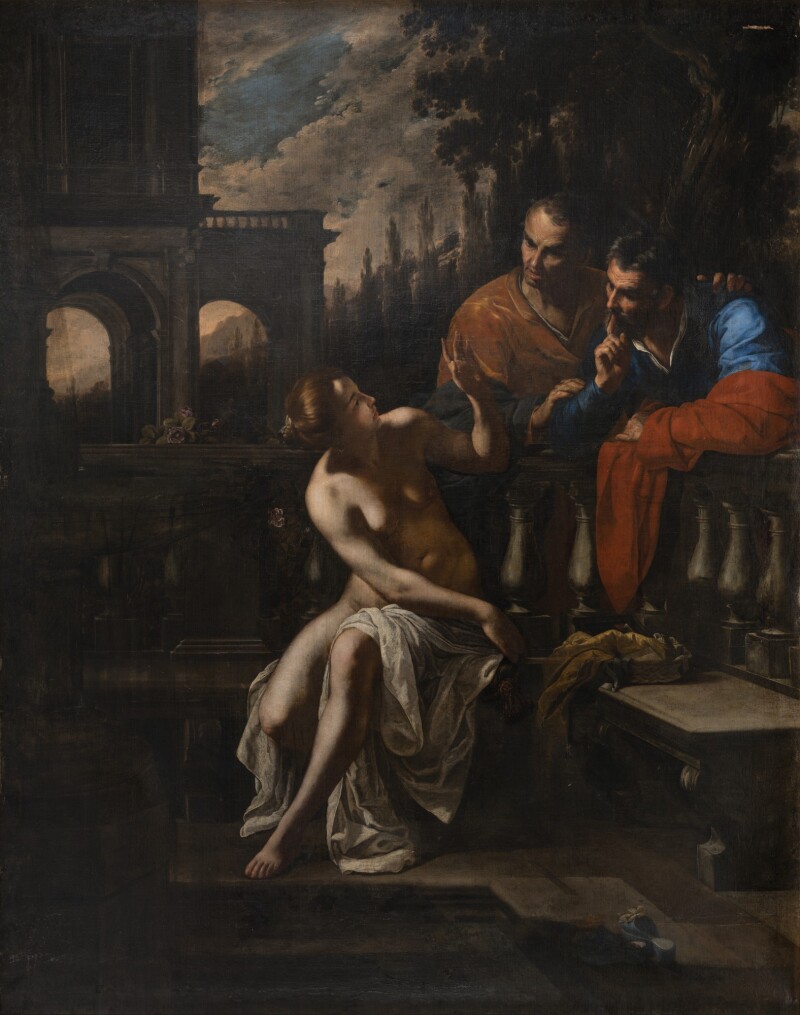Artemisia Gentileschi,<i> Susanna and the Elders</i>. Courtesy of Sotheby's.