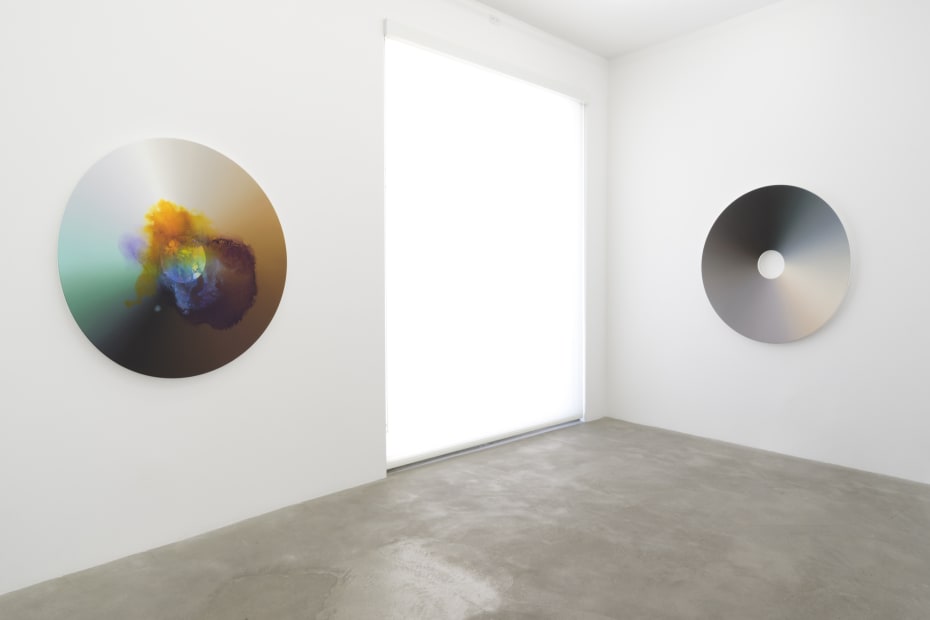 "Olafur Eliasson:  Your Light Spectrum and Presence" at Tanya Bonakdar Gallery, installation view. Photo courtesy of Tanya Bonakdar Gallery, Los Angeles. 