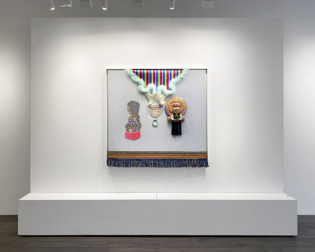 Installation view "Suchitra Mattai: Herself as Another" 2022. Courtesy of Hollis Taggart. 
