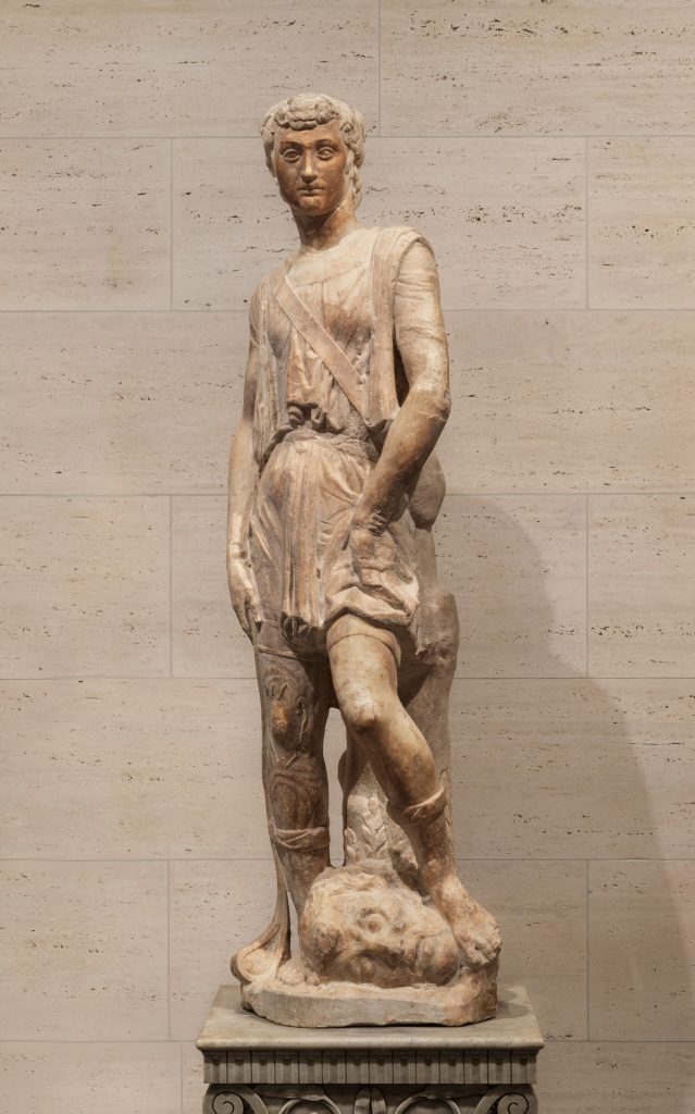 Desiderio da Settignano, <em>David Victorious (Martelli David)</em> ca. 1462–64. Collection of the National Gallery of Art, Washington, D.C. 