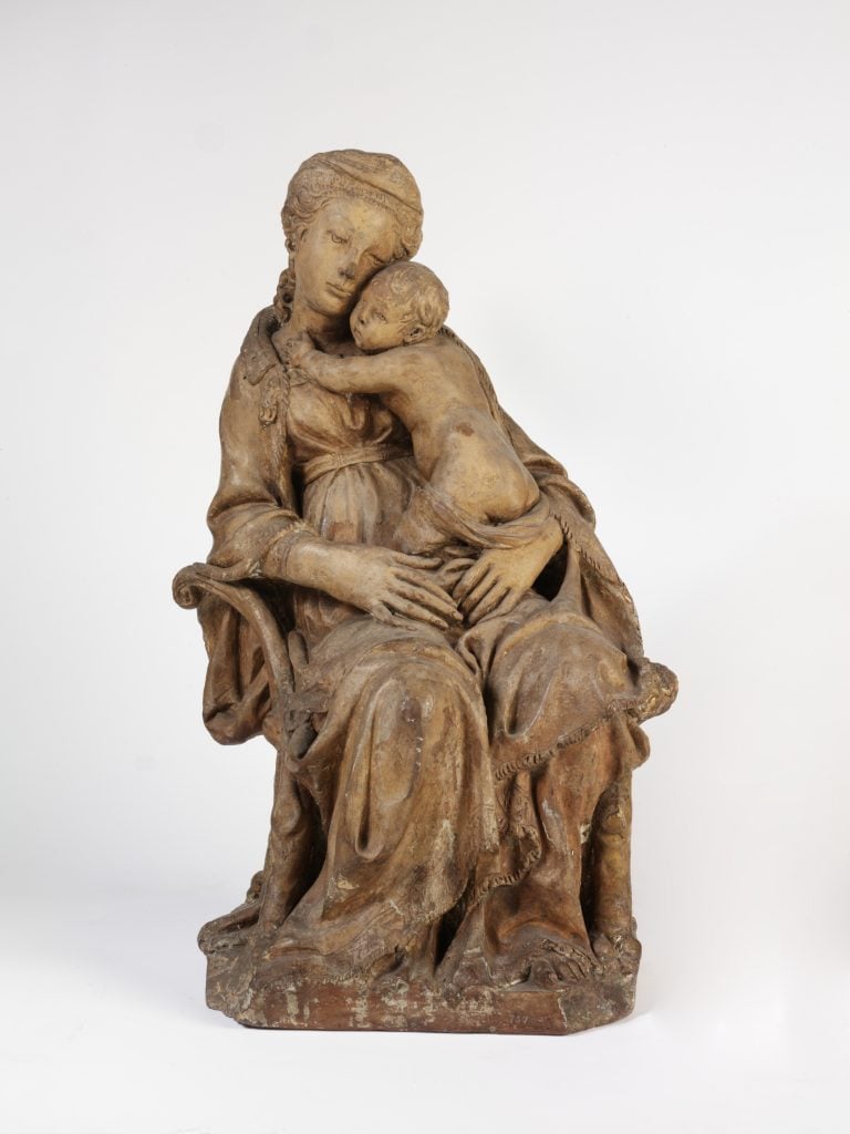 Donatello, The Virgin and Child (ca. 1425). Collection of the Victoria & Albert Museum, London.