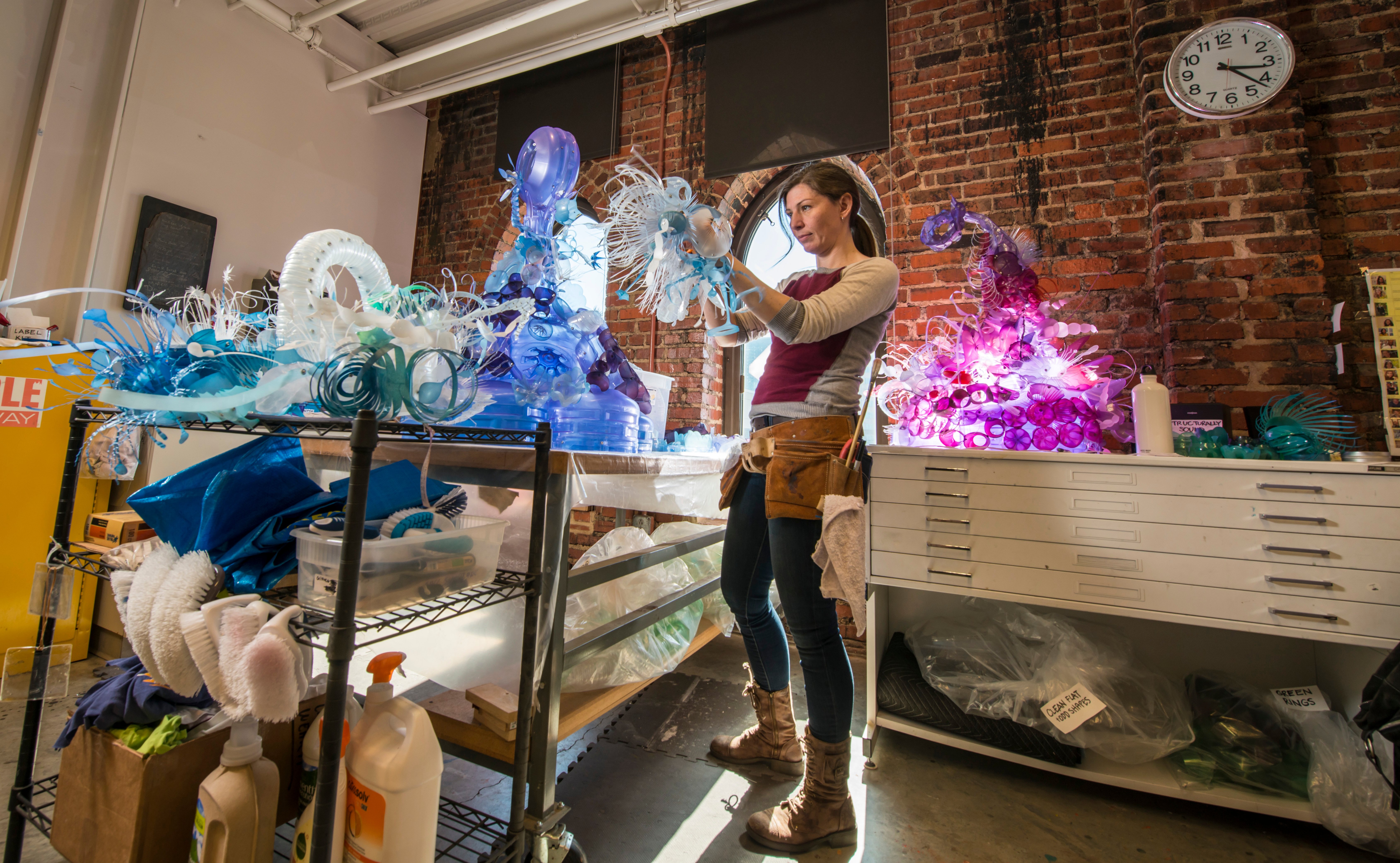 Artist Aurora Robson on Making Art From Cast-Off Plastic