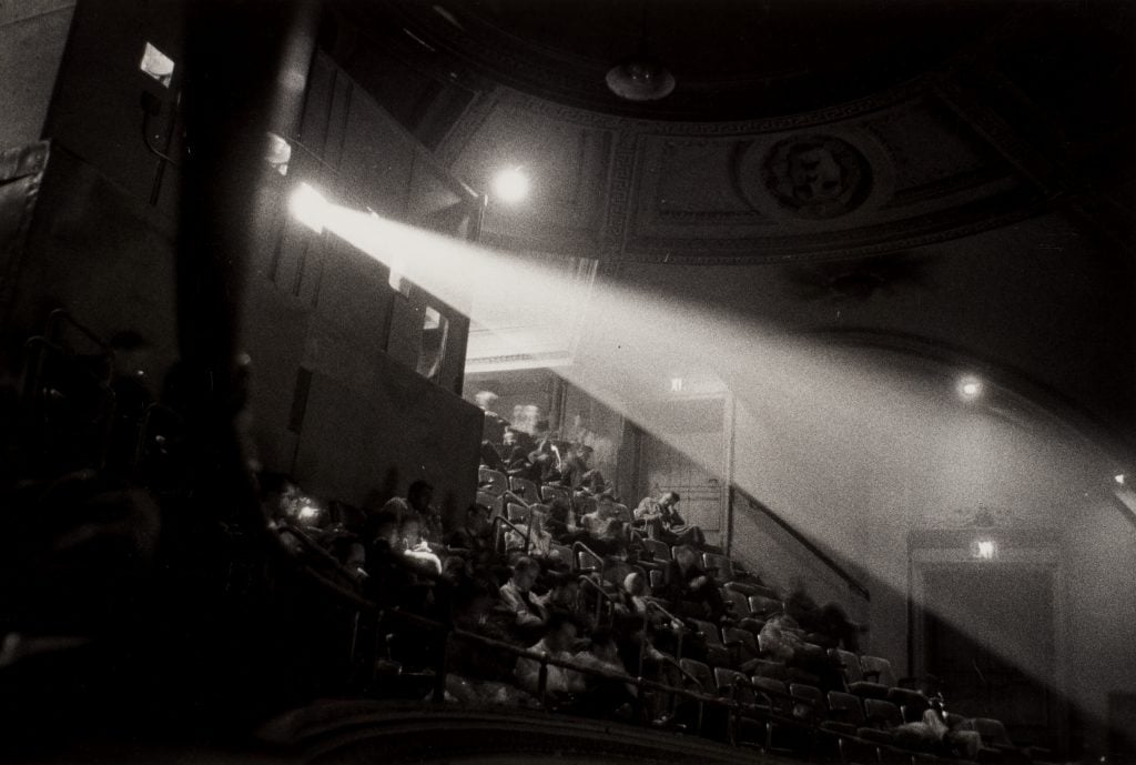 Diane Arbus, 42nd Street Cinema Audience, New York (1958).  Courtesy of Christie's Images, Ltd.