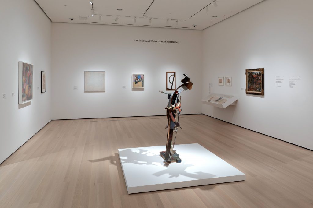 Installation view of the gallery "In Solidarity" (Gallery 507). The Museum of Modern Art, New York. Digital Image © 2022 MoMA, N.Y. Photo by Robert Gerhardt.