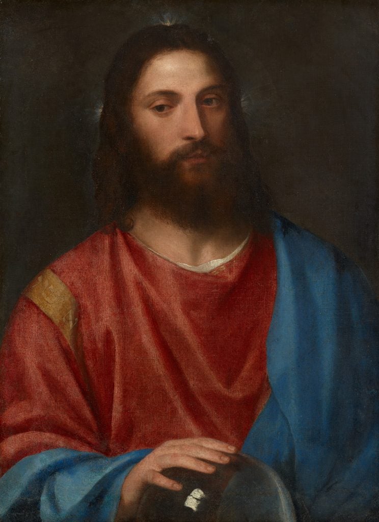 Titian, Christ With the Globe (ca. 1520/30). ©KHM Museum Association.