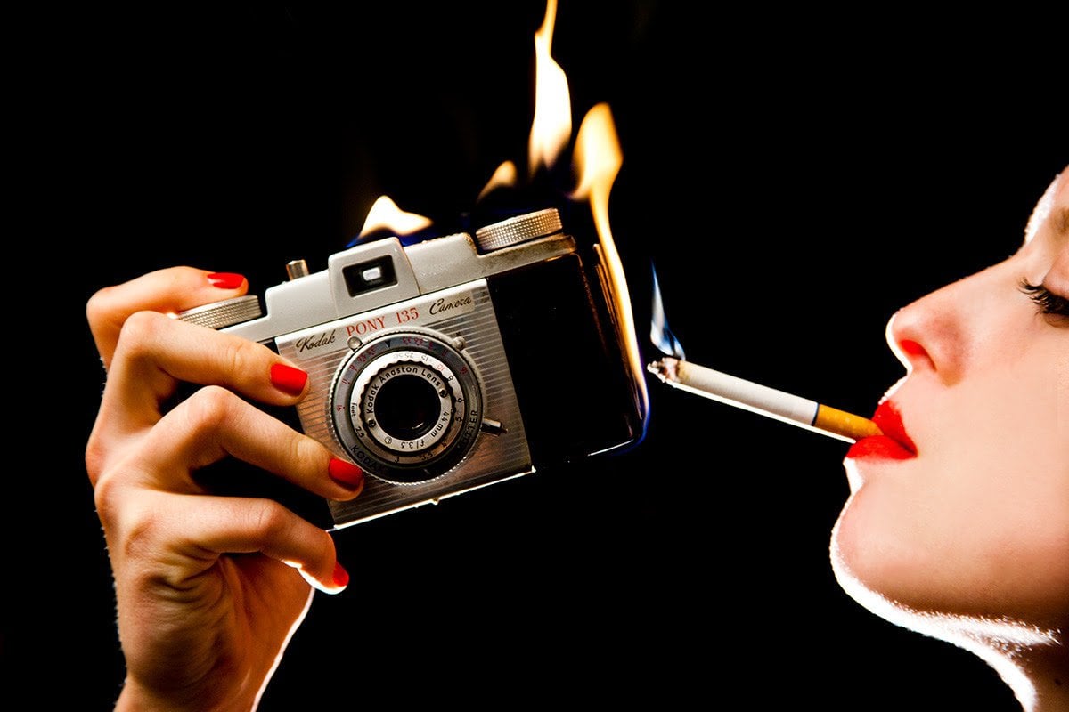 Tyler Shields, Kodak (2012). Courtesy of Imitate Modern.