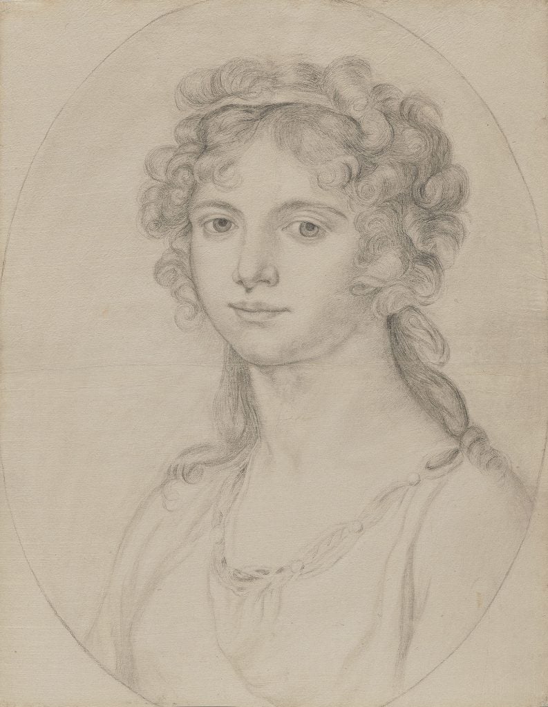 Angelica Kauffman, Anna Jadwiga Zamoyska (1791) Courtesy of Lowell Libson & Johnny Yarker Ltd.