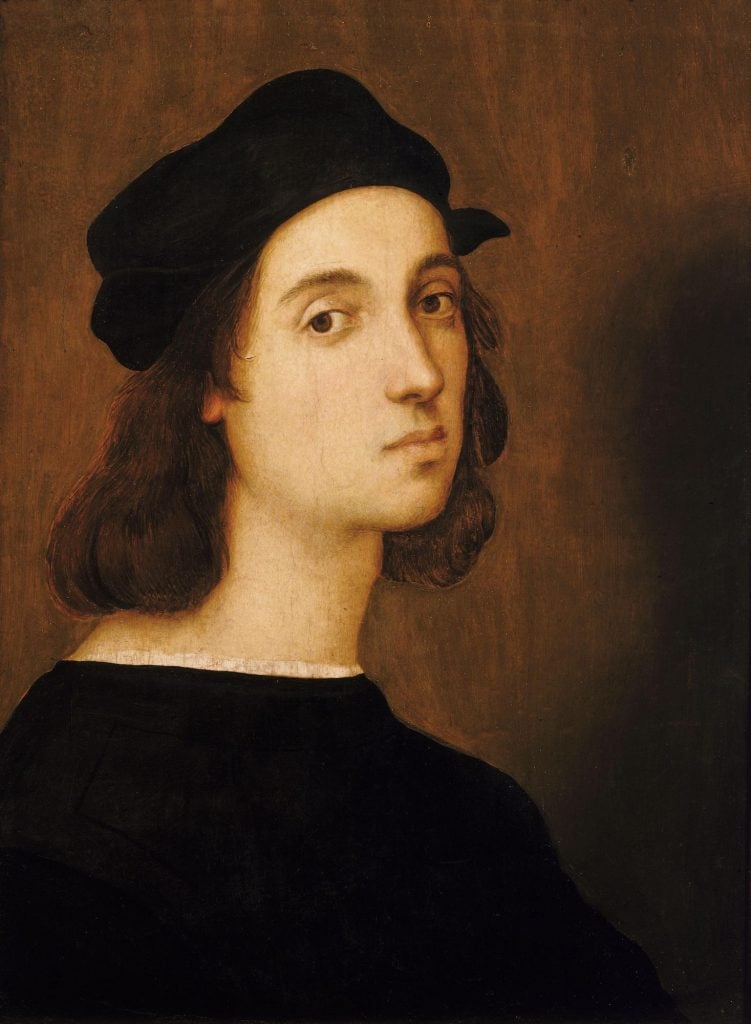 Self-portrait of Raphael, aged approximately 23