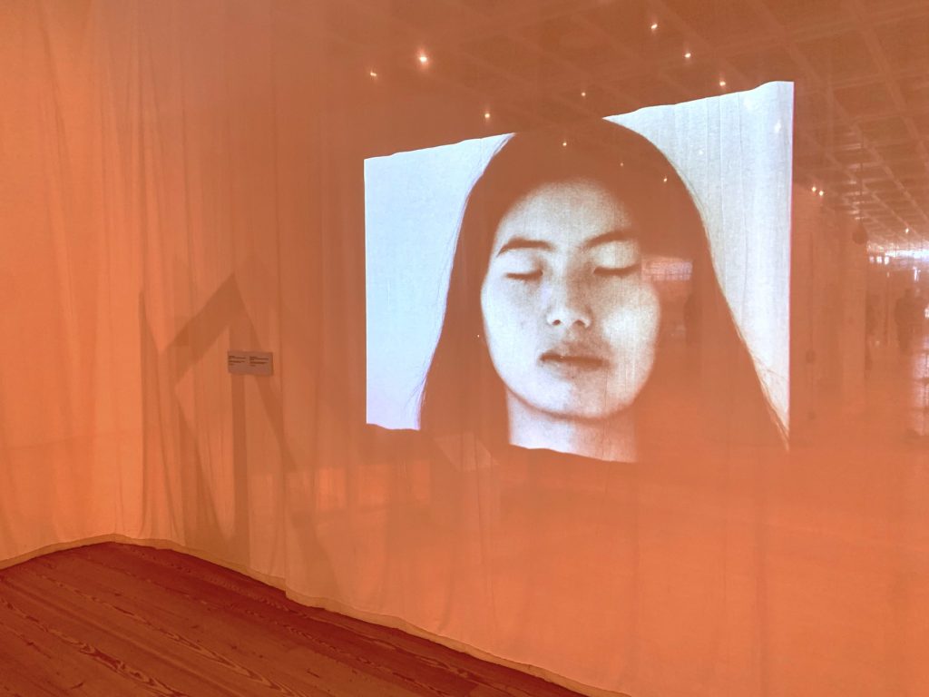 Installation paying tribute to the work of Theresa Hak Kyung Cha (1951-1980).