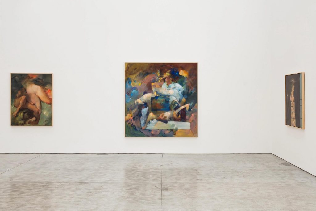 "Dorothea Tanning: Doesn't the Painting Say It All" at Kasmin Gallery, New York. Photo by Diego Flores, courtesy of Kasmin Gallery, New York, ©2022 the Destina Foundation/Artists Rights Society (ARS), New York.