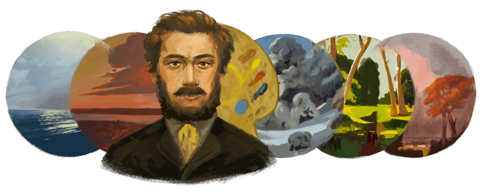 Google honored Arkhip Kuindzhi with a Google Doodle in January. 