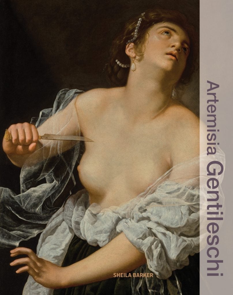 Artemisia Gentileschi by Sheila Barker, from the series "Illuminating Women Artists." Courtesy of Getty Publications, 