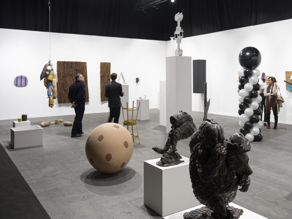 Art Genève's new sculpture section, curated by Balthazar Lovay and Jelena Kristic