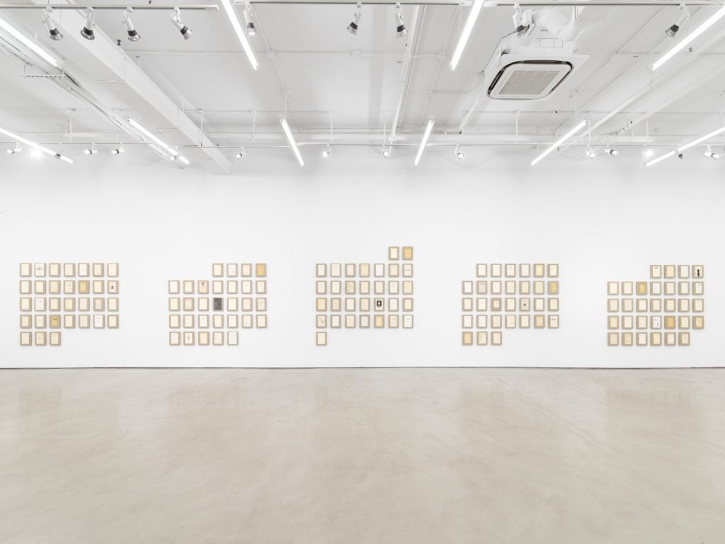 Installation view "Valeska Soares: Broken Year" at Alexander Gray Associates, New York (2022).