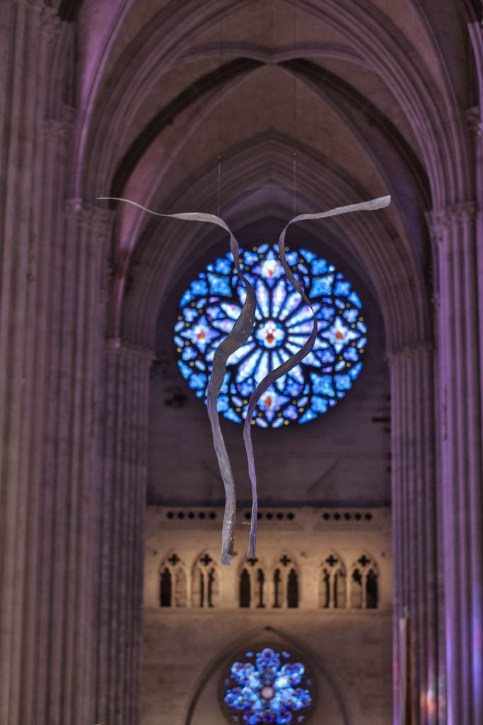 "Jacques Jarrige: Christ Sculpture" at Saint John the Divine Cathedral Church, New York. Photo courtesy of Saint John the Divine Cathedral Church, New York. 