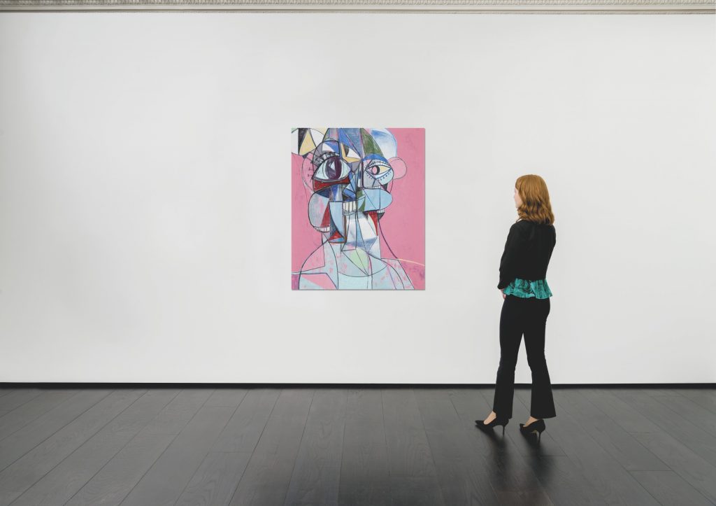 George Condo, <i>Staring Into Space</i> (2014–15). Courtesy of Christie's Images, Ltd.