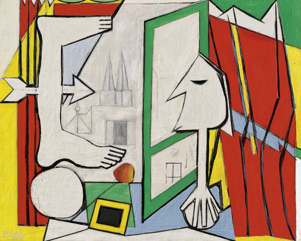 Pablo Picasso, <i>La fenêtre ouverte</i> (1929). Courtesy of Christie's Images, Ltd.
