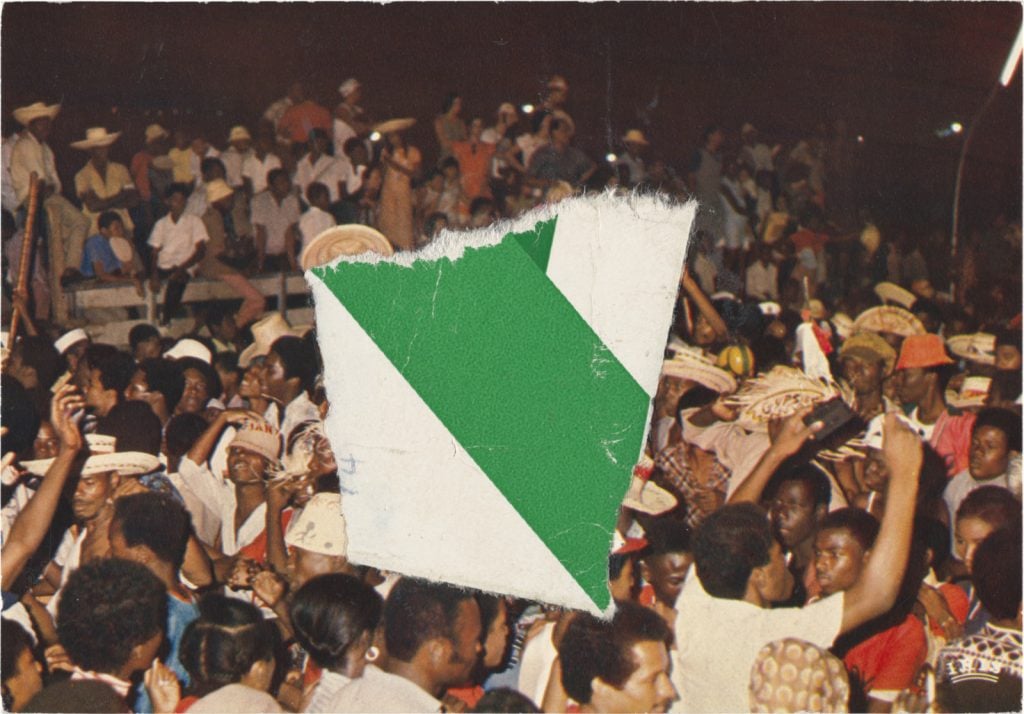 Ellsworth Kelly, <i>Nuit de Carnaval, Haiti 1980</i> (2022). Curtesy Matthew Marks. 