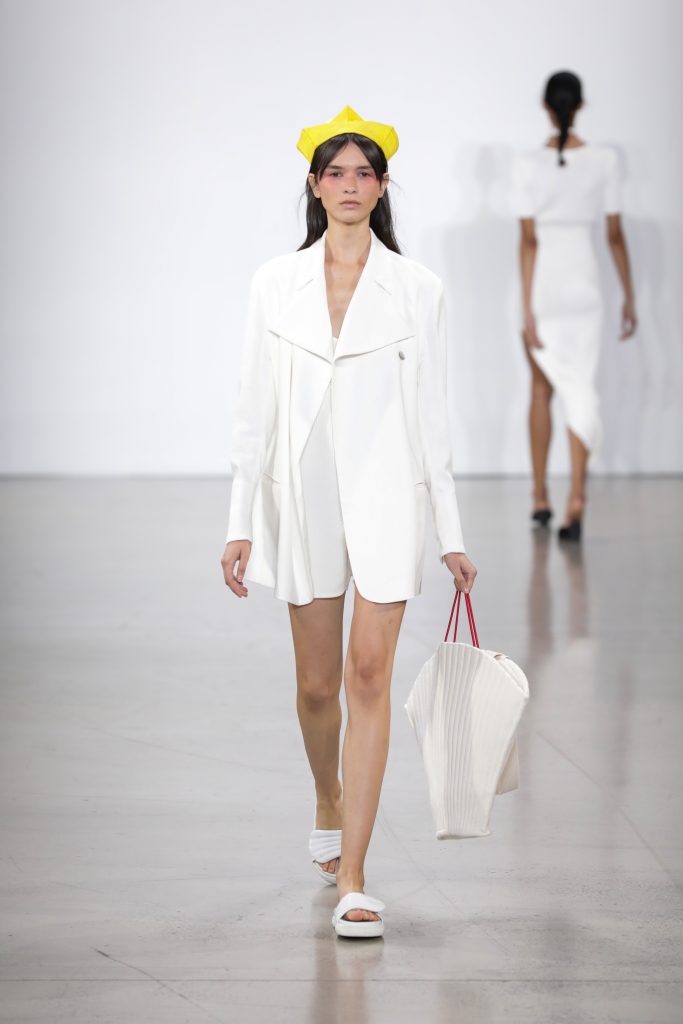 A look from Bevza's spring-summer 2022 collection. Courtesy of Bevza.